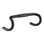 Specialized Expert Alloy Shallow Bend black bicycle handlebars on white background