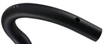 Black Specialized Expert Alloy Shallow Bend Handlebars on clean white background