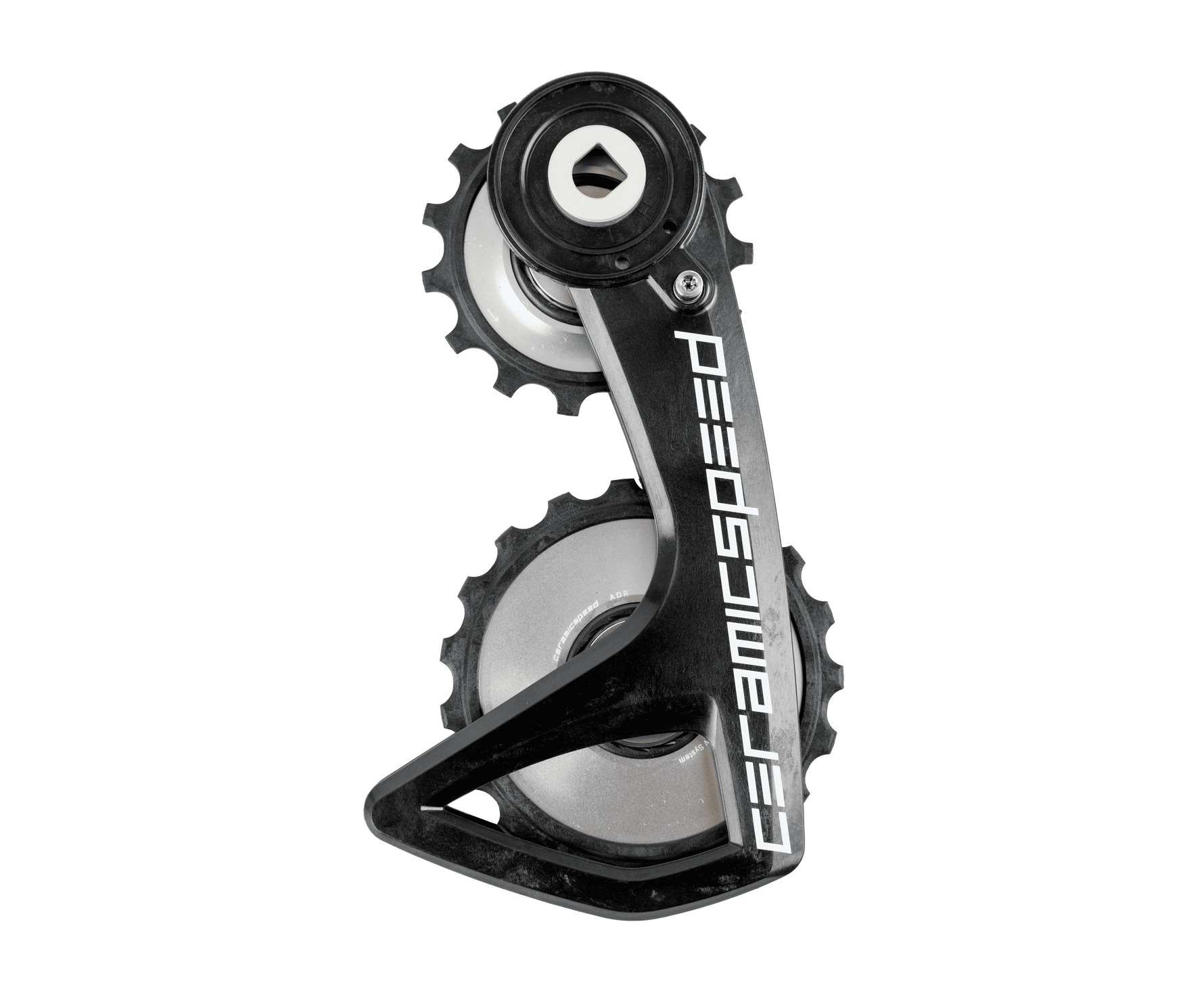 CeramicSpeed OSPW RS oversized pulley wheel system for SRAM Red/Force AXS derailleurs in black