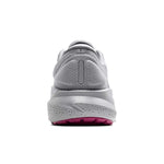 Brooks Adrenaline GTS 24 women's running shoe in alloy grey and pink colorway