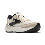Brooks Adrenaline GTS 24 women's running shoe in coconut and black colorway