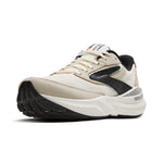 Brooks Adrenaline GTS 24 women's running shoe in coconut and black colorway