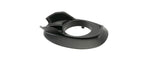 Black Specialized bicycle headset top cover and spacers on white background