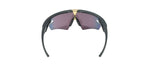 Oakley Sphaera sunglasses in matte carbon black frame with purple-tinted Prizm lenses