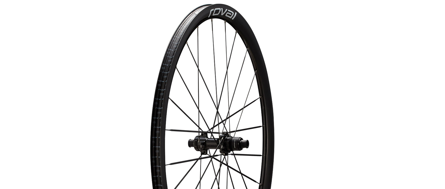 Specialized Roval Alpinist CLX III carbon fiber rear bicycle wheel with black spokes