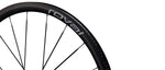 Specialized Roval Alpinist CLX III carbon fiber bicycle wheel with black spokes