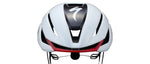Specialized S-Works Evade 4 cycling helmet in white with red accent stripe