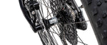 Close-up of DT Swiss 370 rear hub with SRAM cassette and derailleur on Specialized Epic 9 Expert mountain bike