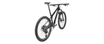 Specialized Epic 9 Expert full-suspension mountain bike in gloss black, rear three-quarter view