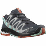 Salomon XA Pro 3D v8 women's trail running shoe in ebony with orange details