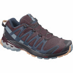 Salomon XA Pro 3D v8 women's trail running shoe in burgundy colorway