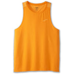 Brooks Atmosphere Sleeveless Men's 2.0 tank top in Marigold Sun Glow orange