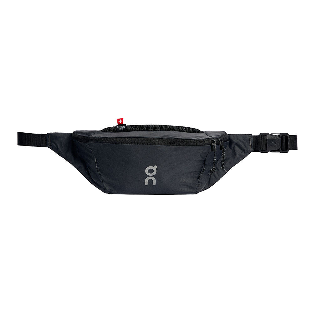 On Waist Pack 2L Lite in magnet gray color with adjustable strap