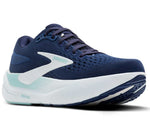 Brooks Ghost Max 3 Women's Running Shoe in Navy Blue with Light Blue Accents