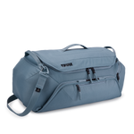 Thule Roundtrip Bike Duffel 55L in mid blue with shoulder strap and multiple compartments
