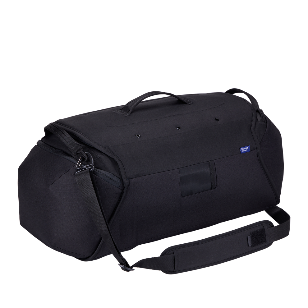 Thule RoundTrip black bike duffel bag with shoulder strap and carry handles
