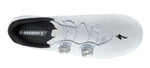 Specialized S-Works Torch cycling shoes in white with dual BOA dials