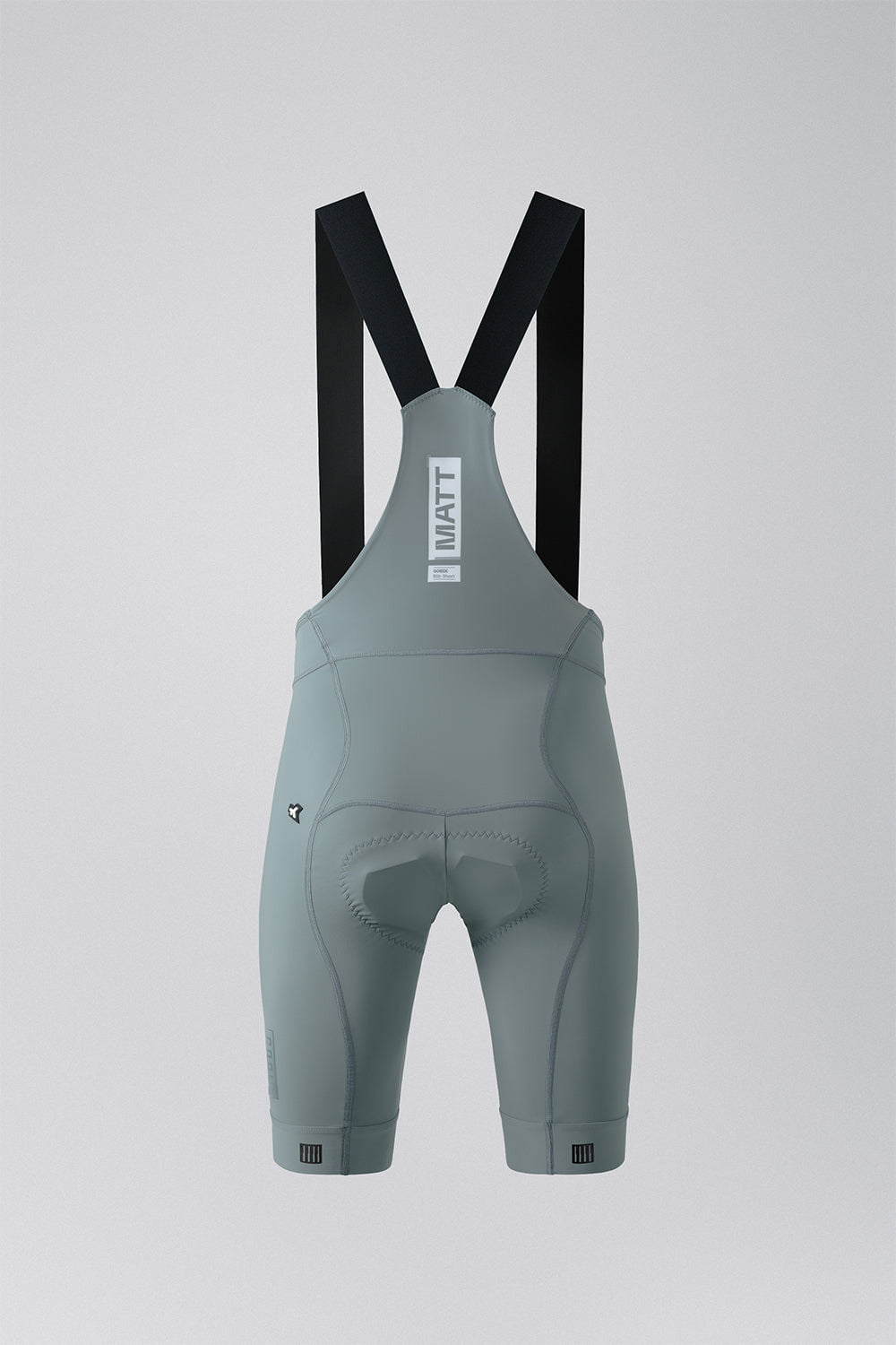 Gobik Matt 2.0 men's cycling bib shorts in trooper green color