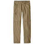 Patagonia Quandary Convertible Pants in Classic Tan with zip-off legs