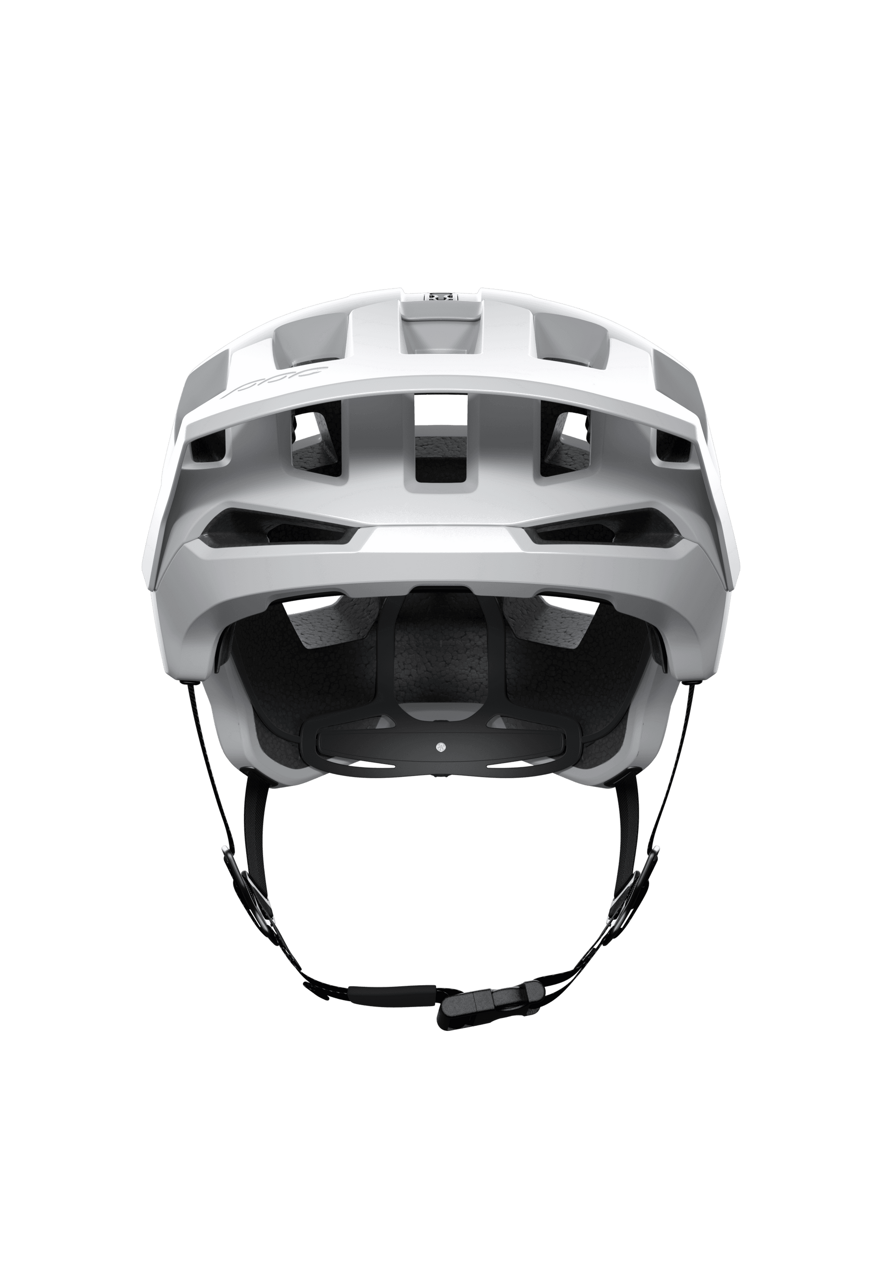 POC Kortal mountain bike helmet in hydrogen white matt finish with ventilation