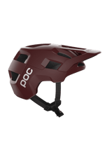 POC Kortal mountain bike helmet in garnet red matt finish with ventilation