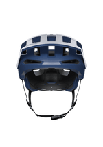 POC Kortal mountain bike helmet in led blue matt with white accents