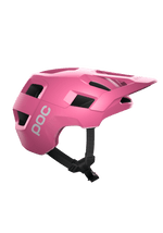 POC Kortal mountain bike helmet in actinium pink matt finish with ventilation holes