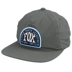 Fox Racing dark gray snapback hat with Single Track Assassins patch