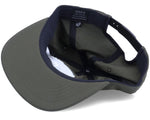 Fox Racing Single Track SB Hat in dark navy with olive green visor