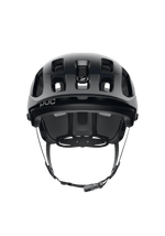 POC Tectal MTB Helmet in Uranium Black colorway shown from front angle