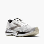 Brooks Adrenaline GTS 24 men's running shoe in white and grey colorway