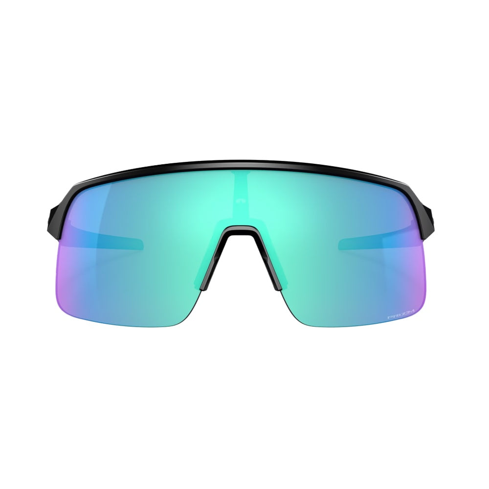 Oakley Sutro Lite S sunglasses with matte black frame and prizm sapphire lenses