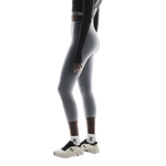 On Studio Tights 7/8 Women's in gray color showing side profile