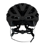 Kask Protone Icon cycling helmet in matte black showing rear view with adjustment system