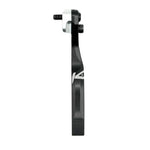 K-EDGE Pro Road Braze-on Chain Catcher in black anodized aluminum with white logo