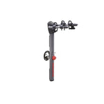 Yakima SpareRide hitch-mounted bike rack in black with red branding details