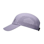 On Lightweight Unisex Cap in Wash lavender with perforated side panels and structured brim