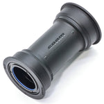 SRAM DUB bottom bracket with threaded cups and bearing assembly on white background