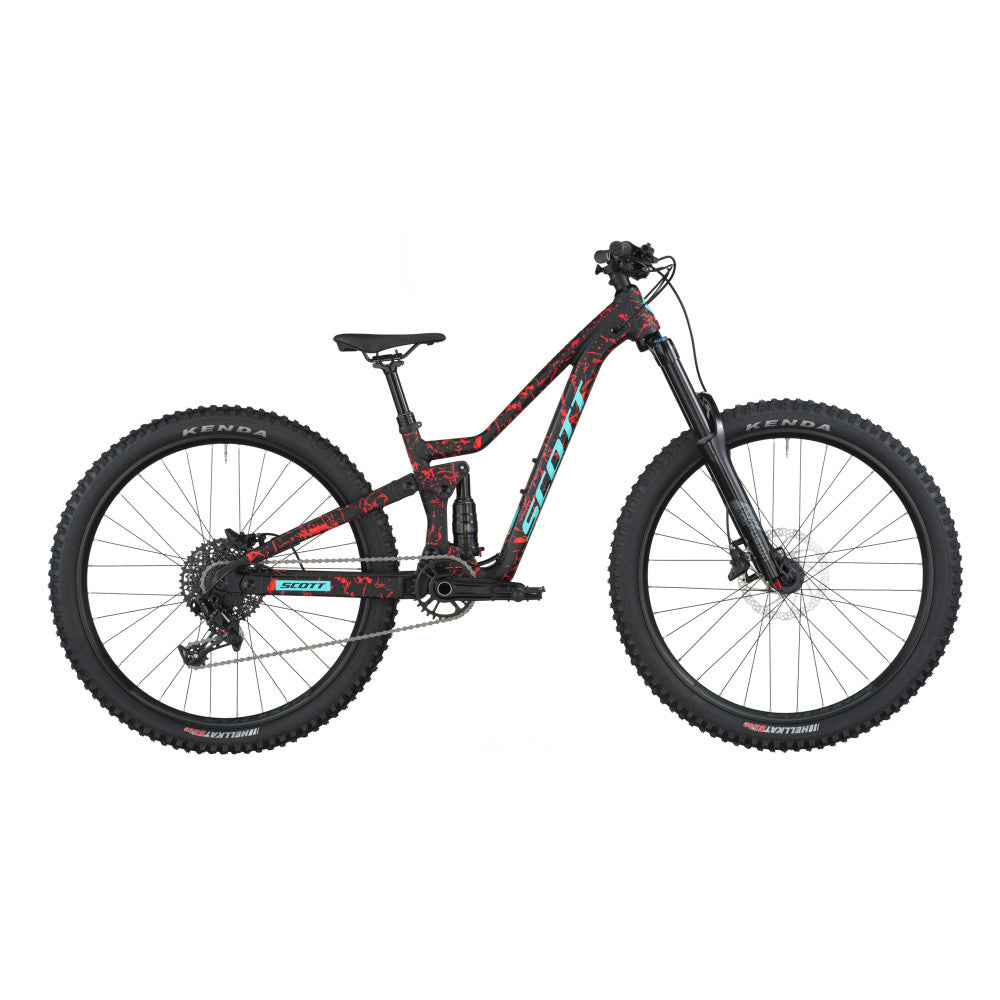 Scott Ransom 600 mountain bike in black with red accents