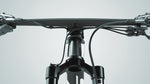 Scott Spark RC World Cup carbon black mountain bike handlebar and fork detail shot