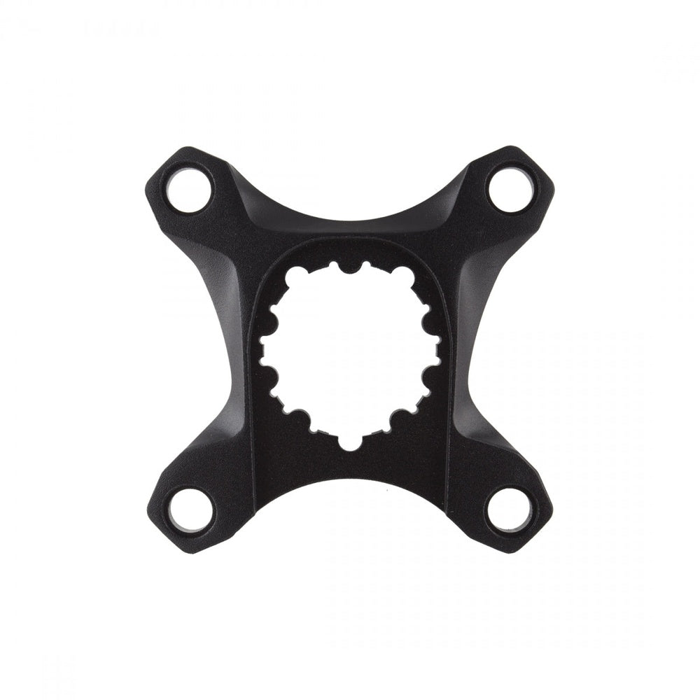 Origin8 Thruster black aluminum chainring spider with 104mm 4-bolt pattern