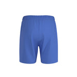 Brooks Moment 5-inch Men's Running Shorts in Vivid Blue, rear view