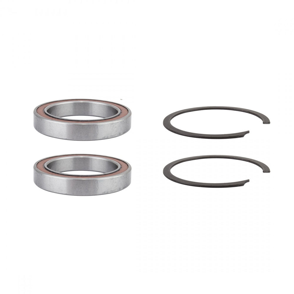 Wheels Manufacturing BB30 bearing assembly kit with two bearings and two retaining clips