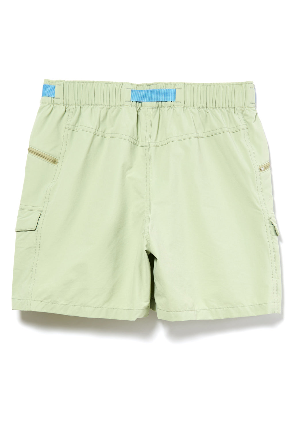 Patagonia Women's Outdoor Everyday Shorts in light green with elastic waistband