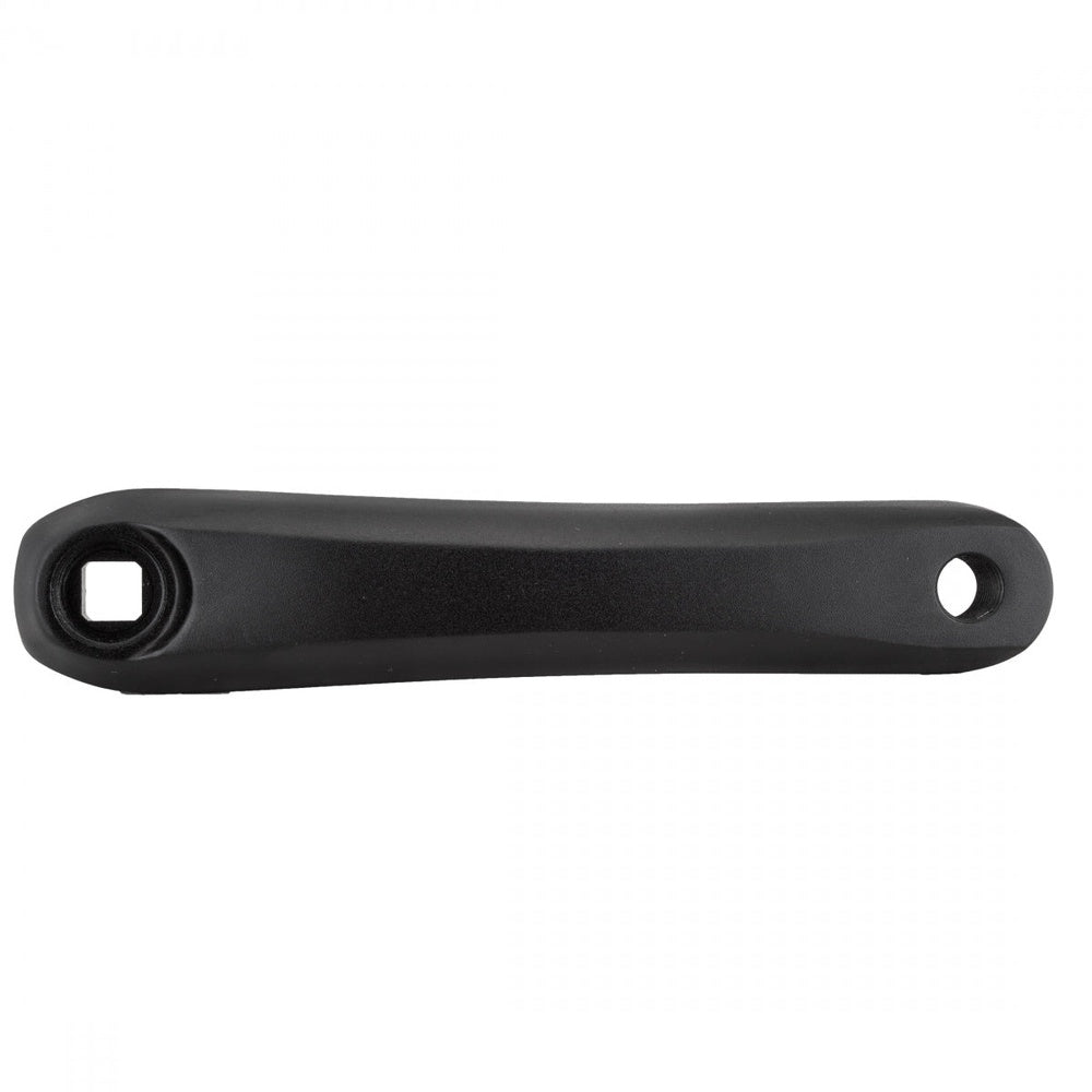 Sunlite 175mm left-hand black crank arm with square taper bottom bracket interface