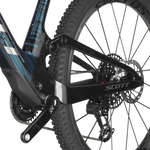 Scott Spark RC SL mountain bike rear drivetrain detail showing SRAM XX components and carbon frame