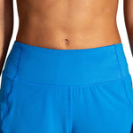 Brooks Chaser 5-inch Women's Running Shorts in Azure Blue with side pockets