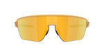 Oakley Corridor sunglasses with golden yellow Prizm lenses and light curry frame