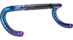 Specialized Supacaz handlebar tape in oil slick iridescent finish with black center section