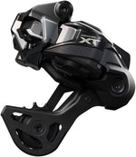 Shimano Deore XT RD-M8250-GS Di2 Wireless 12-Speed rear derailleur in black and gray